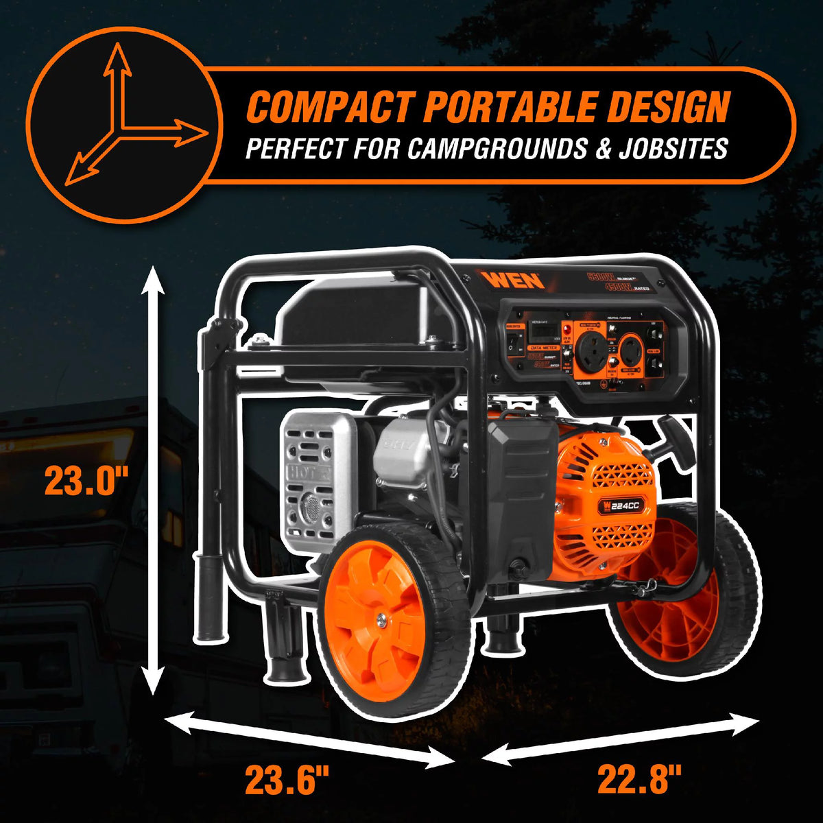 5600-Watt Portable Generator T308405