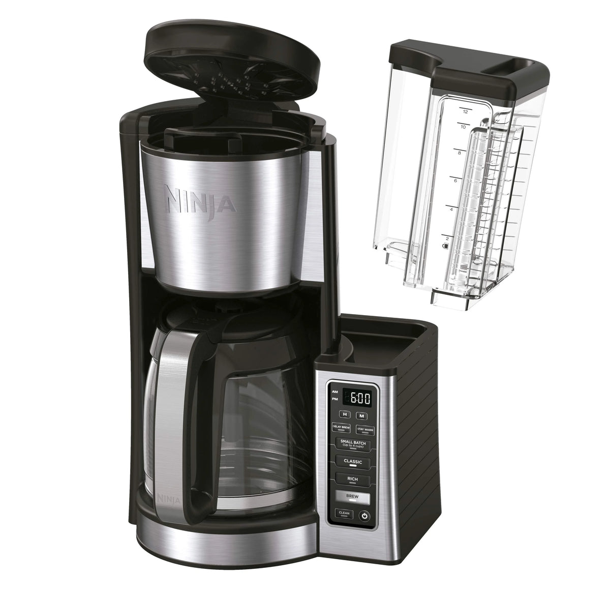 12-Cup Programmable Coffee Maker with Glass Carafe U3910