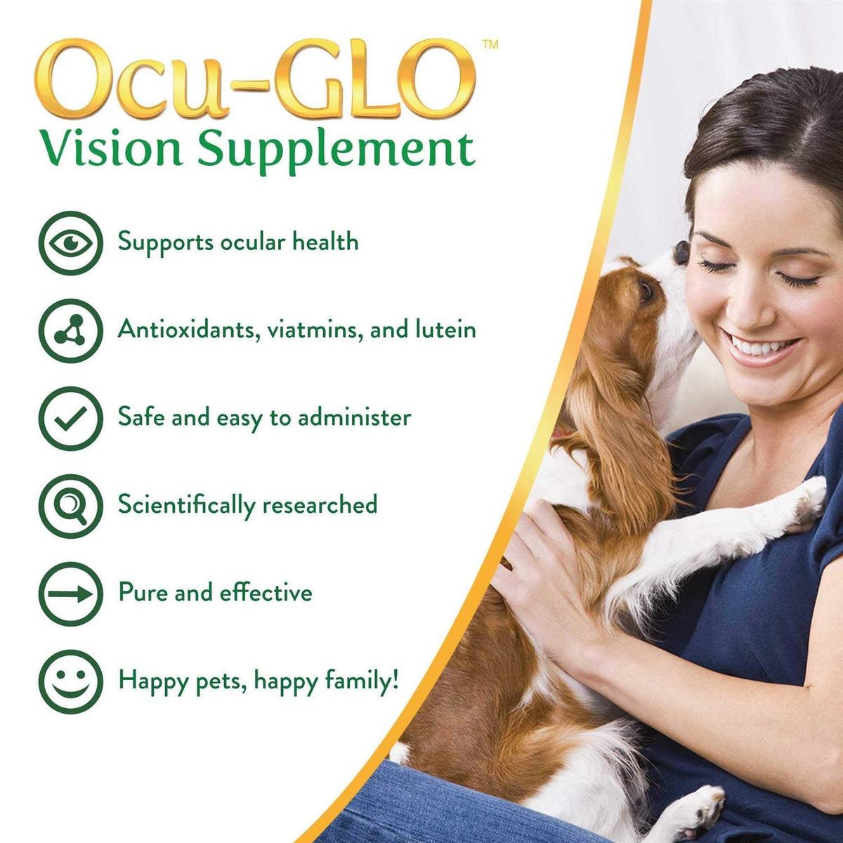 Vision Supplement Chewables for Small to Medium Dogs and Cats M55892