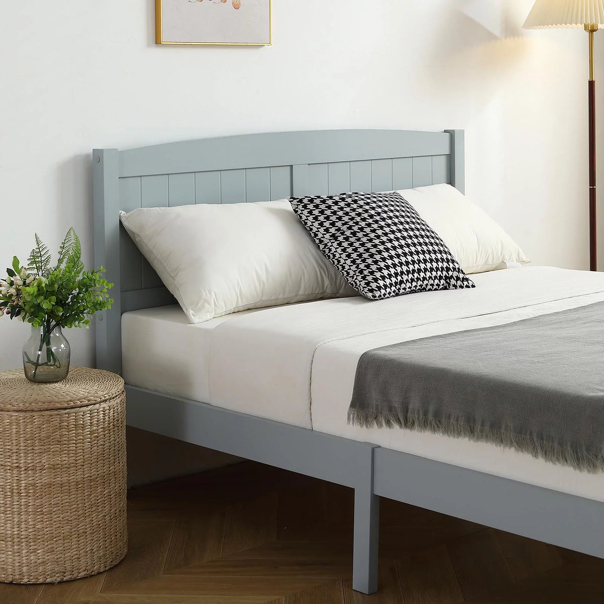 Full Bed Frame with Headboard N64169