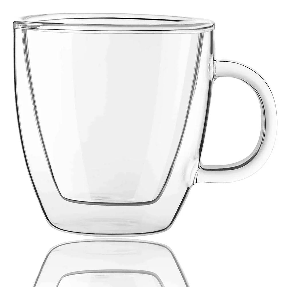 Double Wall Insulated Espresso Glass Set of 4 T59723