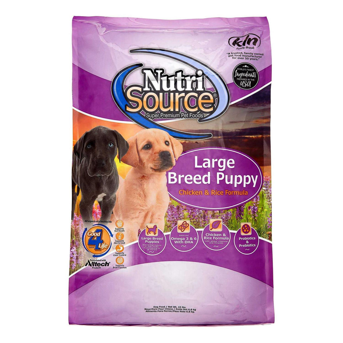Chicken Rice Large-Breed Puppy Dry Dog Food W2176