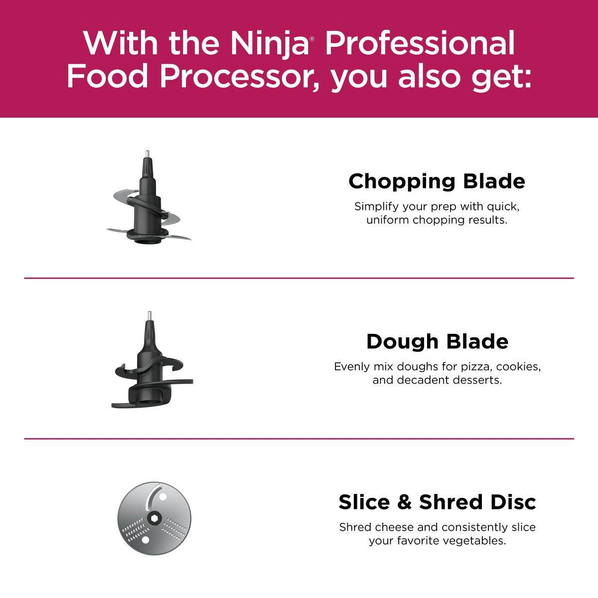 850 Watts 9-Cup Food Processor G551