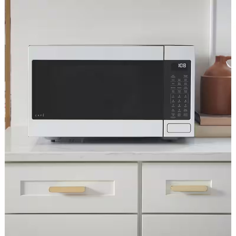 1.5 cu. ft. Matte White Convection Microwave D61361