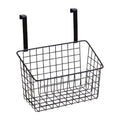 Iron Mesh Shelf Basket Cupboard Cabinet Door Organizer Rack Z375028