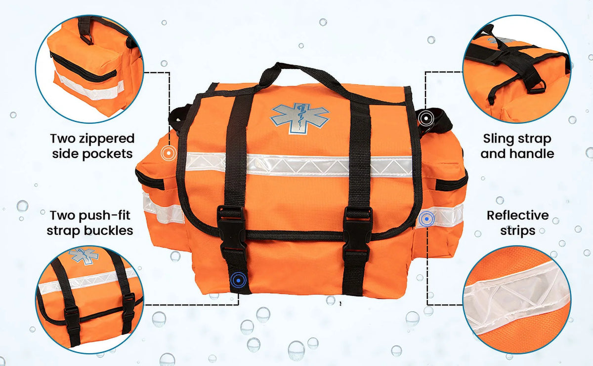 Orange First Responder Bag for Trauma A3886