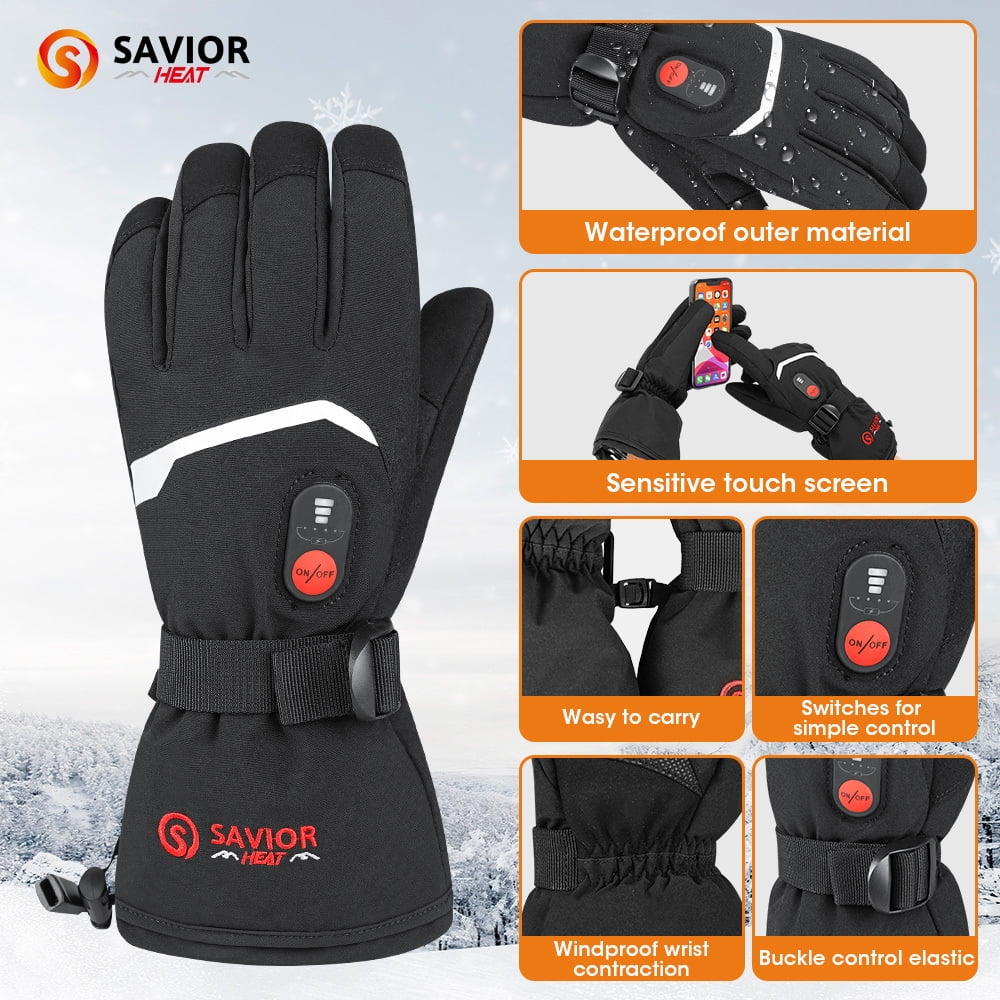 Heated Gloves with Touchscreen E750284