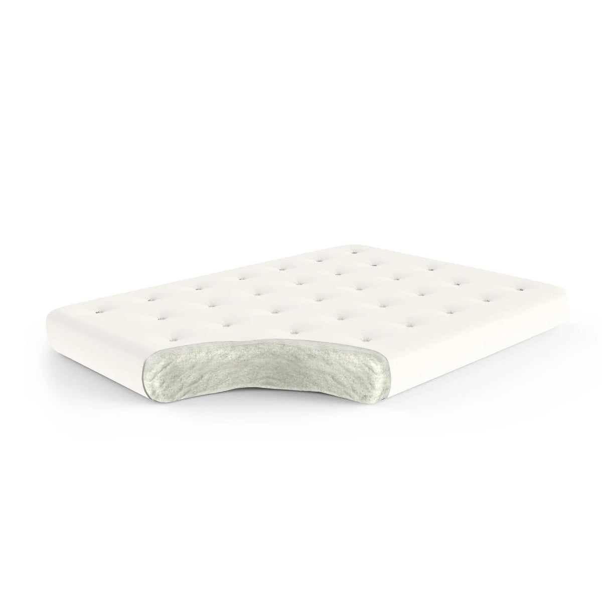 Queen Natural Cotton Futon Mattress B190949