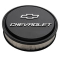 Slant Edge Bowtie Air Cleaner Black Crinkle F305
