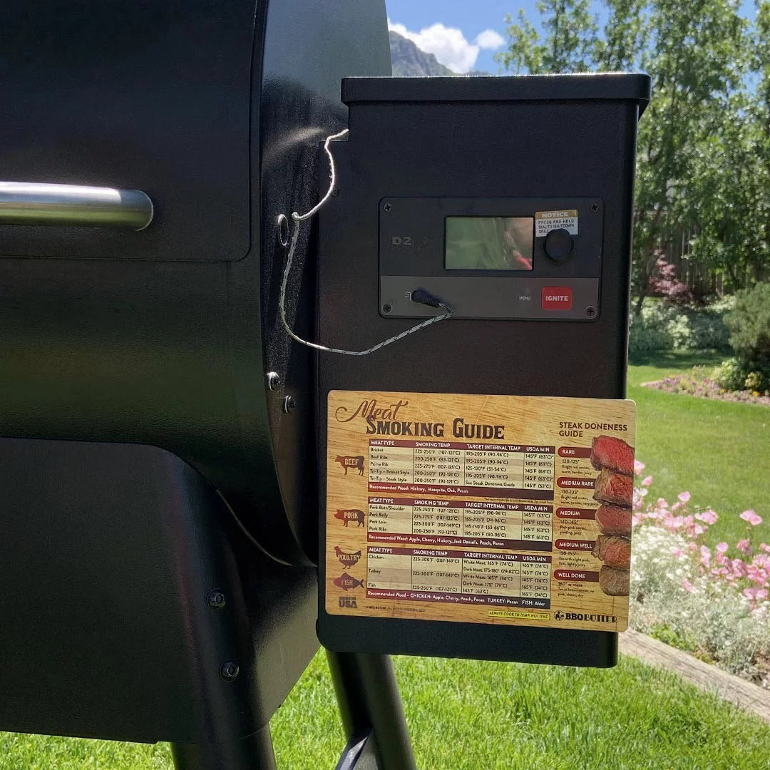 Meat Smoking Guide and Meat Cuts Magnet Pack K900714